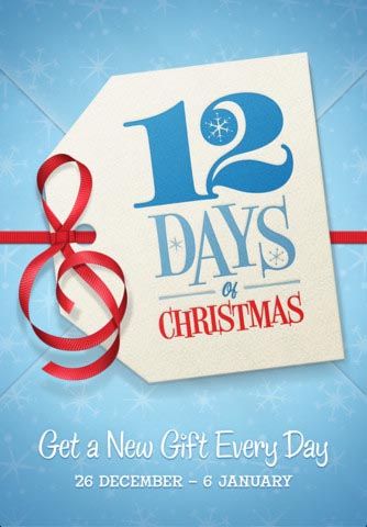 Новогодняя акция Apple бесплатных подарков - "iTunes - 12 Days of Christmas продлится 12 дней" [Обзор / Скачать]