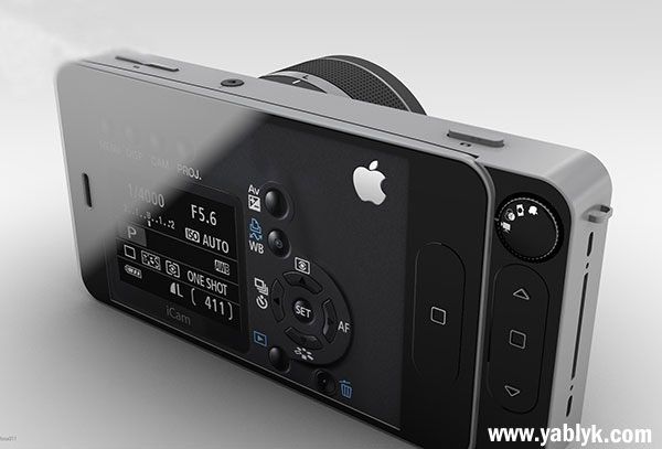 Дизайнерская камера - Apple iCam [Концепт]