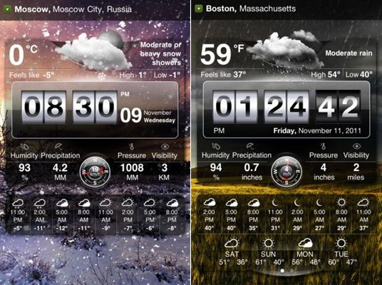 Live Weather - метеорологическая база в Вашем iPad [Обзор / Скачать / App Store]