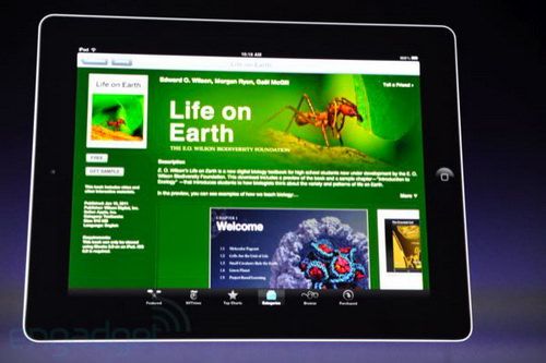 Apple выпустила "цифровые учебники" - iBooks 2 [Обзор / Скачать / Видео]