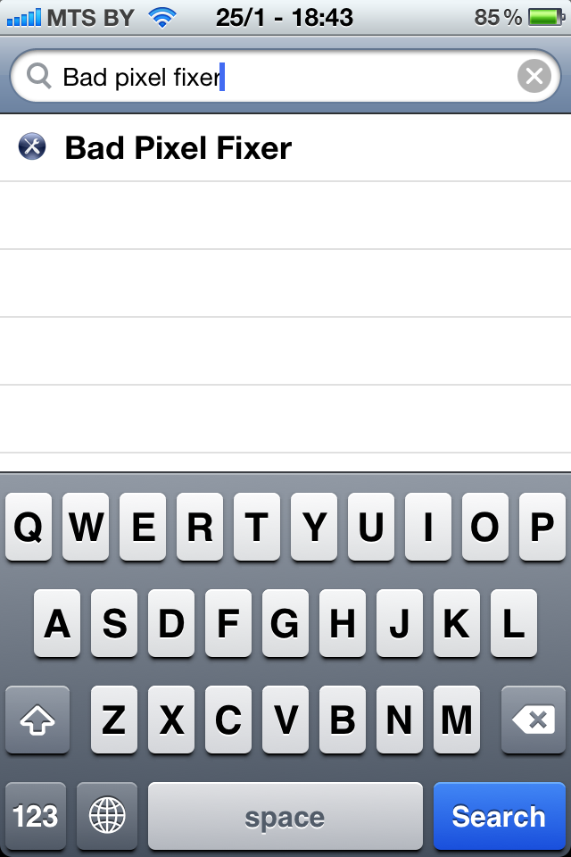 Что такое битые пиксели? Как избавиться от битых пикселей на iPhone, IPad, iPod Touch с помощью Bad Pixel Fixer [IFAQ / Скачать]