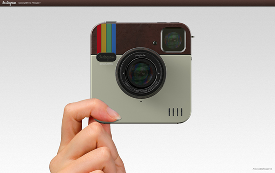 Instagram Socialmatic Camera - ожидаемый шедевр от Apple [Концепт]