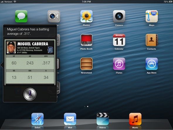 Новое в iOS 6: Siri на new iPad 3 [Фото]