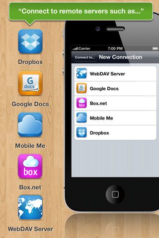 Awesome Files: файловый менеджер для iPhone, IPad и iPod Touch без джейлбрейка