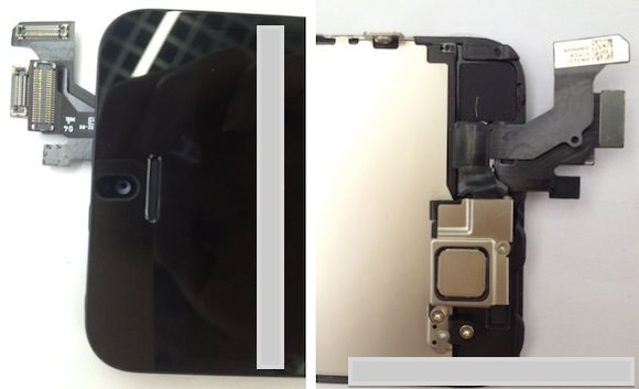 В сети появилось фото собранной передней части iPhone 5