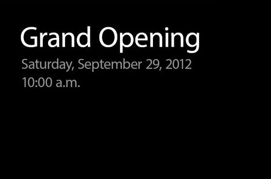 Новый Apple Store откроется 29 сентября в Гонконге 