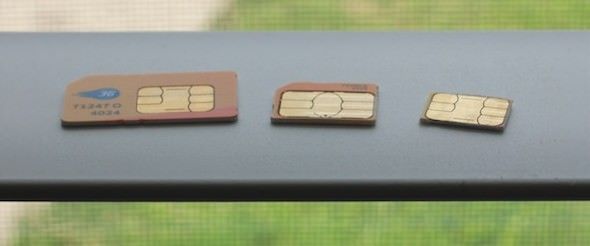 Как сделать nano SIM для iPhone 5 из micro SIM или обычной SIM карты?