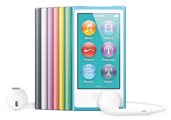 Apple представила iPod Touch 5 поколения и iPod nano 