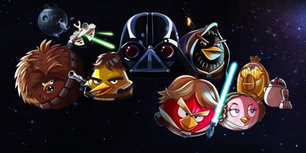 Обновление Angry Birds Space и новые ролики Angry Birds Star Wars