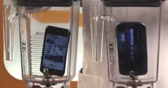iPhone 5 и Samsung Galaxy S III лицом к лицу... в блендере 