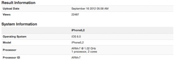 Процессор A6, установленный в iPhone 5 может автоматически "разгоняться"