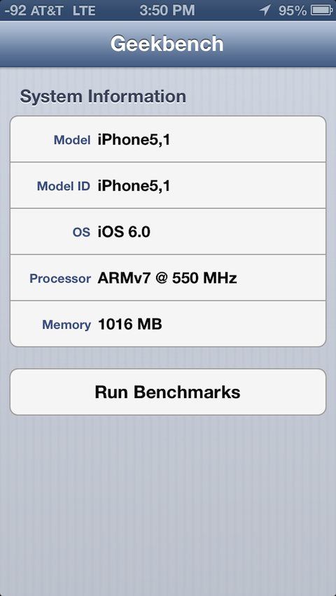 Процессор A6, установленный в iPhone 5 может автоматически "разгоняться"