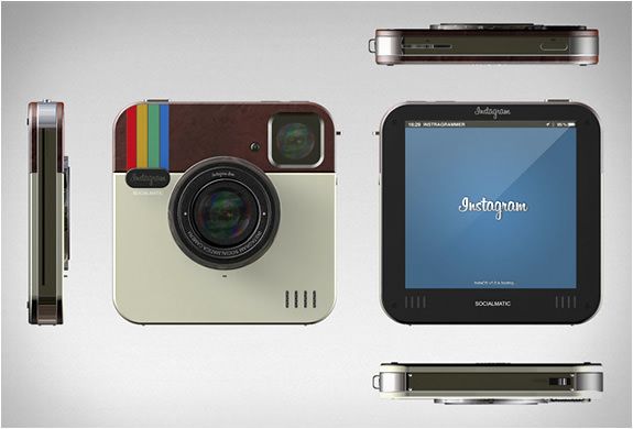Instagram Socialmatic Camera - концепт, обреченный на воплощение в реальность