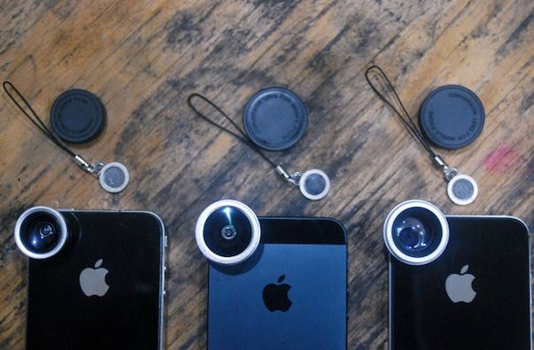 Photojojo представила комплект линз для iPhone с возможностью съемки в режимах: макро, рыбий глаз и телефото 