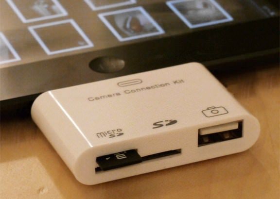 В продаже появился Camera Connection Kit для iPad mini и iPad 4