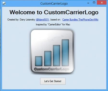 Как изменить логотип оператора на iPhone или iPad без джейлбрейка с помощью CustomCarrierLogo на Windows
