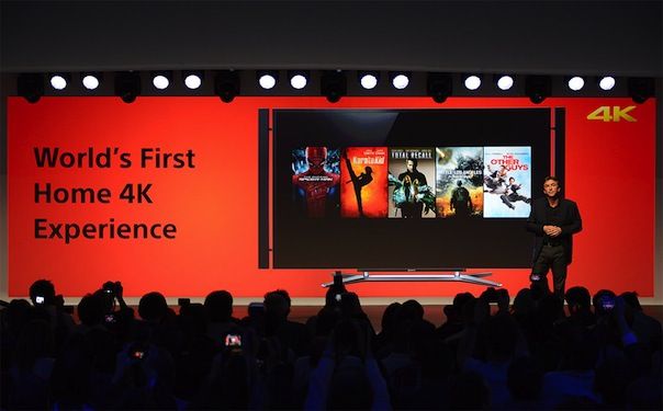 Новый OLED телевизор Sony с разрешением 4К сломался прямо на презентации