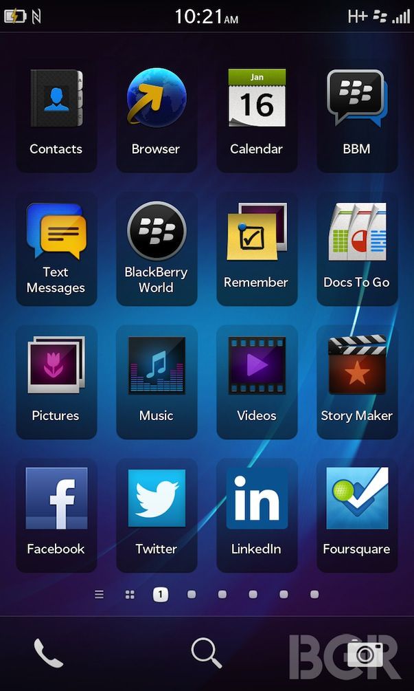 Сравнение смартфонов: BlackBerry Z10 против iPhone 5