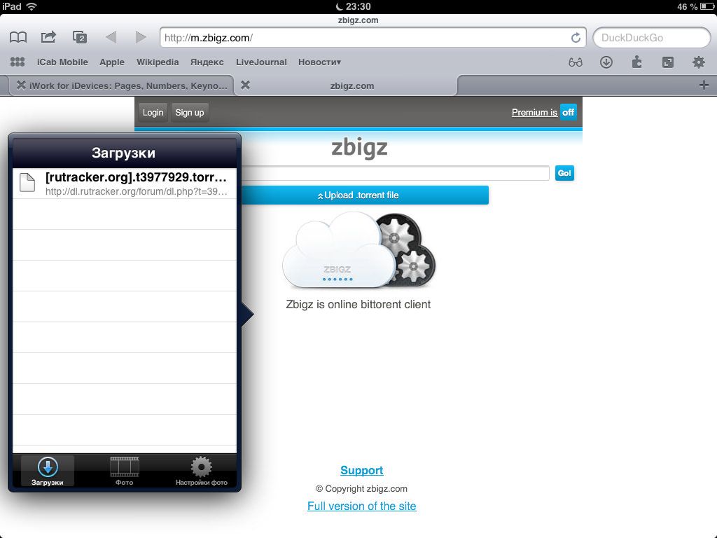 Приложение на iphone скачать торрент