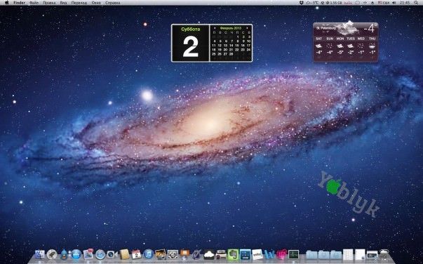 Как добавить виджеты на рабочий стол mac os