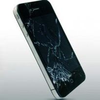 Разбитый iPhone миниатюра