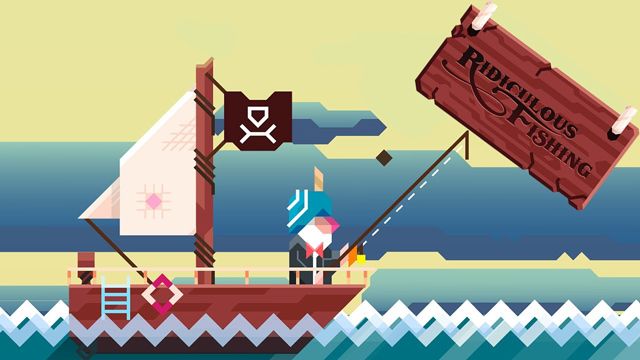 Игра Ridiculous Fishing для iPhone и iPad - садистский симулятор рыбалки