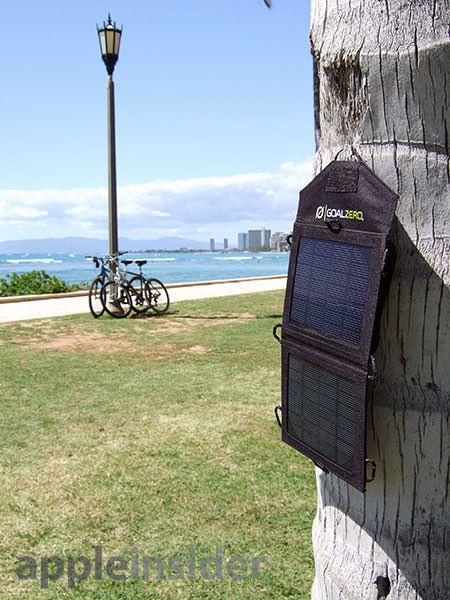 зарядное устройство на солнечных батареях для iPhone