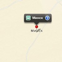 Карты Apple в Минске