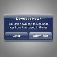 Отложенная загрузка в iTunes