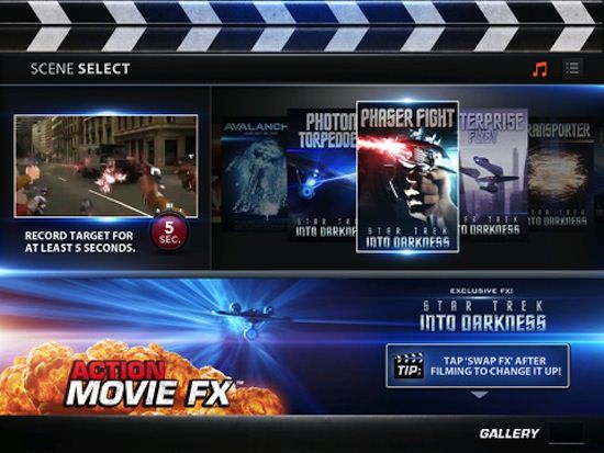 action movie fx для iPhone