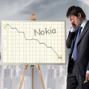 продажи Nokia