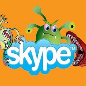 вирусная атака через Skype