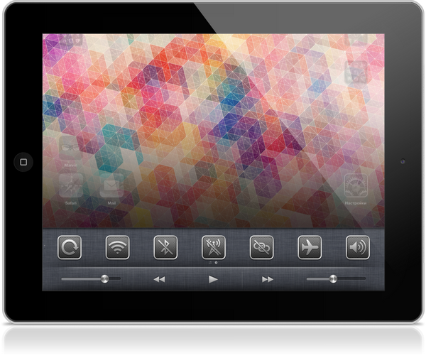 Джейлбрейк твик Auxo for iPad