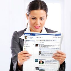 Facebook новостной сервис