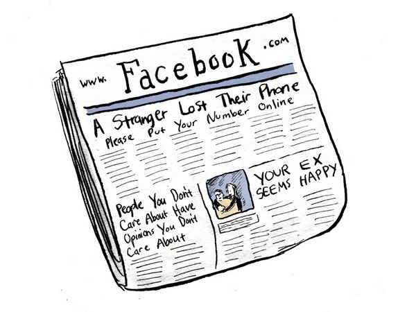 Facebook новостной сервис