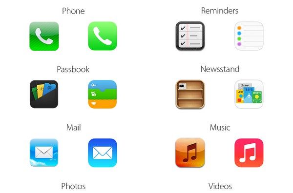 Иконки iOS 7
