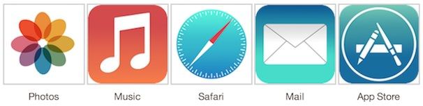иконки iOS 7