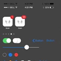 GUI iOS 7 beta
