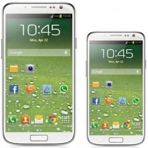 Сравнение габаритов Galaxy S4 mini