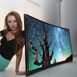 Изогнутый OLED-телевизор Samsung