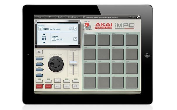 Akai iMPC для iPhone и ipad