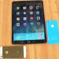 iPhone 5S, iPhone 5C и iPad 5