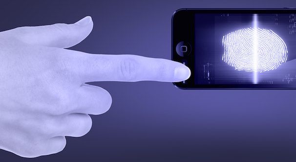 сканер отпечатков пальце в iPhone 5S