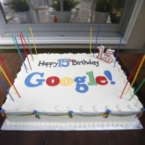 15-летие компании Google
