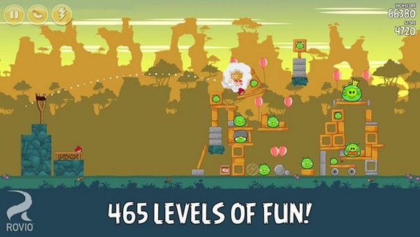 Angry Birds получила 15 новых уровней