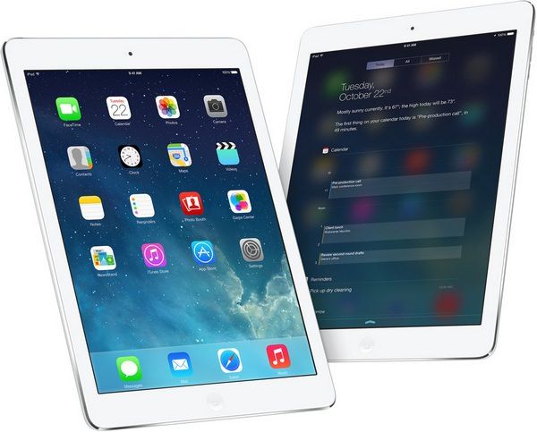 iPad Air начали поставлять в магазины