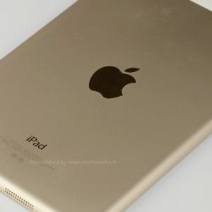 iPad mini 2 в золотом корпусе