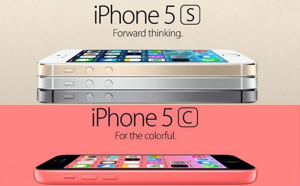 цены на iPhone 5S и iPhone 5C