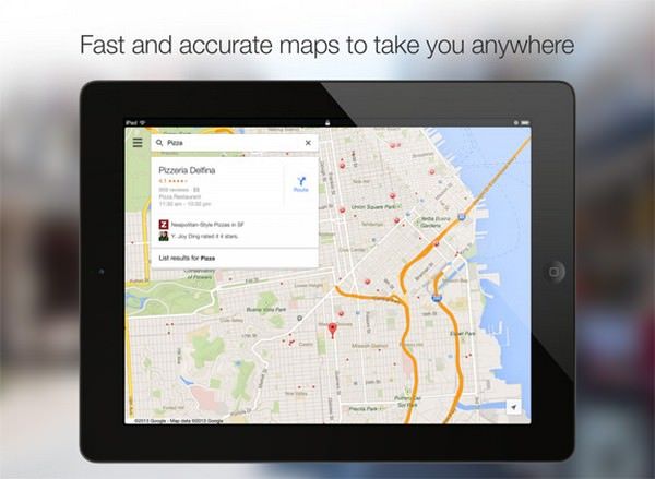Новая версия Google Maps для iOS