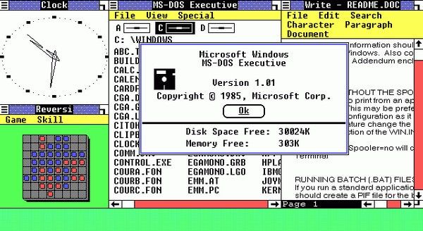 Windows от Microsoft исполнилось 30 лет
